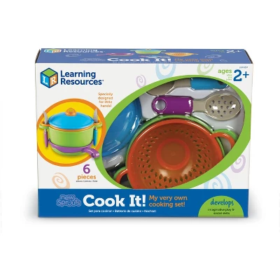 Learning Resources New Sprouts Cook It!, 6 Pieces, Ages 2+ 2 Learning Resources New Sprouts Cook It!, 6 Pieces, Ages 2+ - Image 2