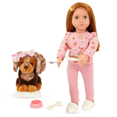 Our Generation Claudia & Cinnamon 18" Matching Doll & Pet Set 2 Our Generation Claudia & Cinnamon 18" Matching Doll & Pet Set - Image 2