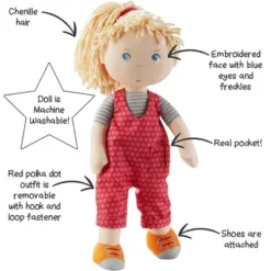 HABA Cassie 12" Machine Washable Soft Doll With Blonde Hair -FUNKO Shop GUEST ae2a600d 629d 4650 b60e 6e076707b9d7