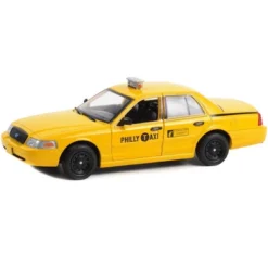 1999 Ford Crown Victoria "Philly Taxi" Yellow "Creed" (2015) Movie 1/24 Diecast Model Car By Greenlight