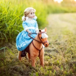 The Queen's Treasures 18 In Doll Chestnut Pony, Saddle, Reigns, And Blanket -FUNKO Shop GUEST afb475df a02f 45c7 a1b2 045d7142657b