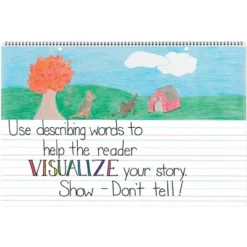 Pacon Picture Story Chart Tablet, 24 X 32 Inches, 25 Sheets