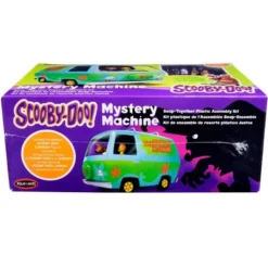 Skill 1 Snap Model Kit The Mystery Machine With Two Figurines (Scooby-Doo And Shaggy) 1/25 Scale Model By Polar Lights