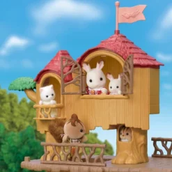 Calico Critters Lakeside Lodge Gift Set, Dollhouse Playset With Collectible Figure, Furniture And Accessories -FUNKO Shop GUEST b4aa10e1 7481 4544 a1d5 a2231cfec611