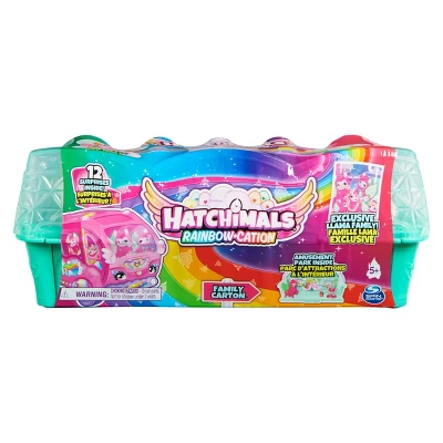 Hatchimals CollEGGtibles Rainbow-cation Llama Family Carton 1 Hatchimals CollEGGtibles Rainbow-cation Llama Family Carton