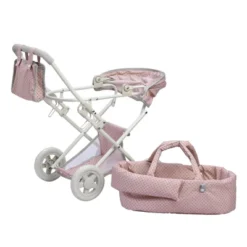 Olivia's Little World - Polka Dots Princess Baby Doll Deluxe Stroller - Pink & Gray -FUNKO Shop GUEST b8f4b8ef a126 4e4c aa4e ef1447b86208