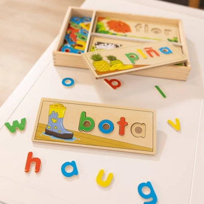 Melissa & Doug Spanish See & Spell Educational Language Learning Toy 1 Melissa & Doug Spanish See & Spell Educational Language Learning Toy