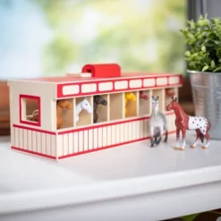 Melissa & Doug Take-Along Show-Horse Stable Play Set With Wooden Stable Box And 8 Toy Horses -FUNKO Shop GUEST bb4824c1 67a5 4aee b135 200a5f2f3fd6