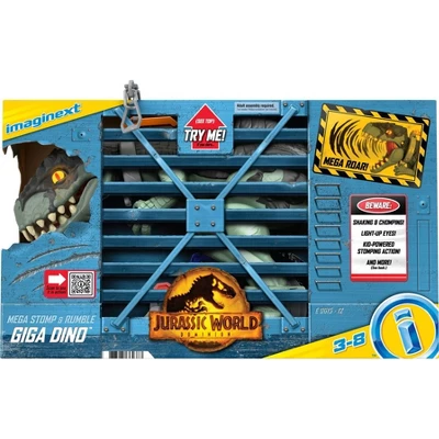 Fisher-Price Imaginext Jurassic World: Dominion Mega Stomp & Rumble Giga Dinosaur 5 Fisher-Price Imaginext Jurassic World: Dominion Mega Stomp & Rumble Giga Dinosaur - Image 5