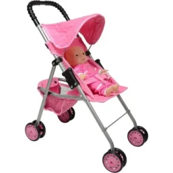 The New York Doll Collection Baby Doll Stroller - My First Toy Stroller For Kids -FUNKO Shop GUEST bcd2f606 b925 410b 95a0 9ffe5a1004be