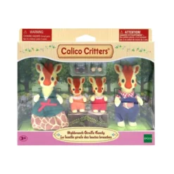 Calico Critters Highbranch Giraffe Family