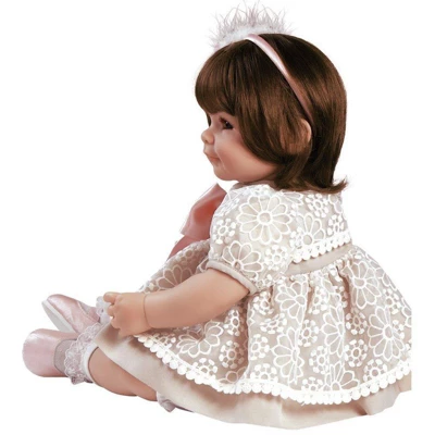 Adora Realistic Baby Doll Enchanted Toddler Doll - 20 Inch, Soft CuddleMe Vinyl, Brown Hair, Brown Eyes 3 Adora Realistic Baby Doll Enchanted Toddler Doll - 20 Inch, Soft CuddleMe Vinyl, Brown Hair, Brown Eyes - Image 3