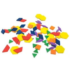 Junior Learning Rainbow Pattern Blocks, Magnetic, Assorted Colors, 100 Pieces -FUNKO Shop GUEST bdf509d3 b8a4 423e 8f4d bc87720ad0a5