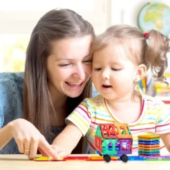 Skymags Magnetic Blocks Building Tiles For Kids 100 Pcs Set Toys Educational Inspirational Creative Open-Ended Play STEM Toys Building Toys Great Gift -FUNKO Shop GUEST be002bff e8bc 489f 94de b79fe6421cfc