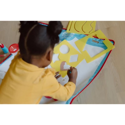 Giant Aqua Draw Door & Floor Doodle Mat With 22 Mess-Free Tools – Chuckle & Roar 2 Giant Aqua Draw Door & Floor Doodle Mat With 22 Mess-Free Tools – Chuckle & Roar - Image 2