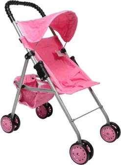 The New York Doll Collection Baby Doll Stroller - My First Toy Stroller For Kids -FUNKO Shop GUEST be80dbc7 2a29 4208 a072 acfed8c70f37