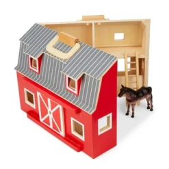 Melissa & Doug Fold And Go Wooden Barn Play Set -FUNKO Shop GUEST bed1d247 a0ae 4b8d 8299 acc03e61f210