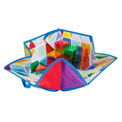 Magna-Tiles 84pc + Storage Bin/Playmat Bundle 4 Magna-Tiles 84pc + Storage Bin/Playmat Bundle - Image 4