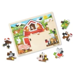 Melissa & Doug Jigsaw Puzzle 3pc Bundle Farm And Construction And Pets -FUNKO Shop GUEST c5146d77 8acc 41f1 a7e1 ad3151079d63