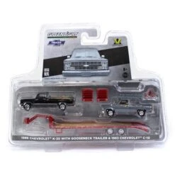 Greenlight 1/64 Black 1986 Chevy K-30 Longbed W/ Gooseneck & Project Truck 51406-A -FUNKO Shop GUEST c7604d50 81c9 4ca3 8cf0 30b0b8207dd5