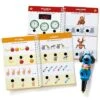 Educational Insights Hot Dots Jr. Let’s Master Kindergarten Math, Ages 5 And Up, (100 Self-Checking Lessons)