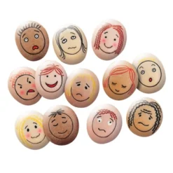 Yellow Door Tactile Emotion Stones For Children To Learn About Feelings