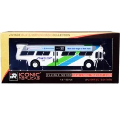 Flxible 53102 Transit Bus #32 "Miami" Metrobus W/Bus-O-Rama Boards White W/Stripes 1/87 (HO) Diecast Model By Iconic Replicas 5 Flxible 53102 Transit Bus #32 "Miami" Metrobus W/Bus-O-Rama Boards White W/Stripes 1/87 (HO) Diecast Model By Iconic Replicas -FUNKO Shop GUEST c9c991f4 71f8 4411 aef2 10b72539c427