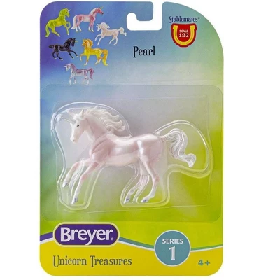 Breyer Animal Creations Breyer Unicorn Treasures 1:32 Scale Model Horse | Pearl 1 Breyer Animal Creations Breyer Unicorn Treasures 1:32 Scale Model Horse | Pearl
