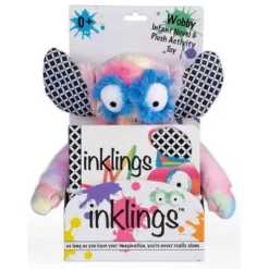 Inklings Rainbow Wobby Pride Toy And Novel - 2ct