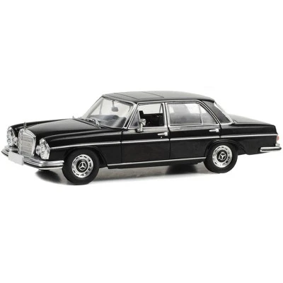 1972 Mercedes-Benz 280 SEL 4.5 (W108) Black "Rocky IV" (1985) Movie "Hollywood" Series 1/43 Diecast Model Car By Greenlight 1 1972 Mercedes-Benz 280 SEL 4.5 (W108) Black "Rocky IV" (1985) Movie "Hollywood" Series 1/43 Diecast Model Car By Greenlight