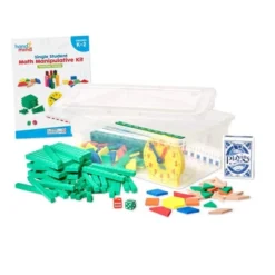 Learning Resources Hand2mind Individual Student Manipulative Kit For Kids Ages 5-7 (Set Of 4)