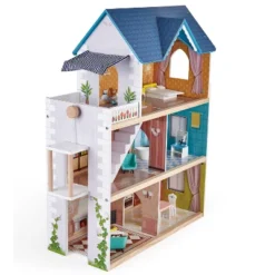 Hape Little Room Pretend Play 3 Story Wooden Doll House W/ Light, Doorbell, & Bedroom, Bathroom, Living Room, & Dining Furniture For Kids Age 3 And Up 6 Hape Little Room Pretend Play 3 Story Wooden Doll House W/ Light, Doorbell, & Bedroom, Bathroom, Living Room, & Dining Furniture For Kids Age 3 And Up -FUNKO Shop GUEST cc3dd154 9f47 4d3b b3c3 c7238a6ad2a8