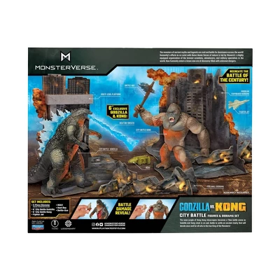 Godzilla Vs. Kong MonsterVerse 6" City Battle Figure Bundle 4 Godzilla Vs. Kong MonsterVerse 6" City Battle Figure Bundle - Image 4