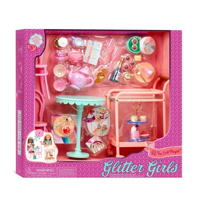 Glitter Girls Tea Time Cart Accessory Set For 14" Dolls 8 Glitter Girls Tea Time Cart Accessory Set For 14" Dolls - Image 8