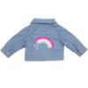 Sophia's - 18" Doll - Rainbow Jean Jacket - Indigo Blue