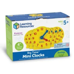 Learning Resources Gear Clock, 4 Inch, Set Of 6, Ages 5+ 7 Learning Resources Gear Clock, 4 Inch, Set Of 6, Ages 5+ -FUNKO Shop GUEST d096f7a6 380f 481b 988c e7e3c92bfea5