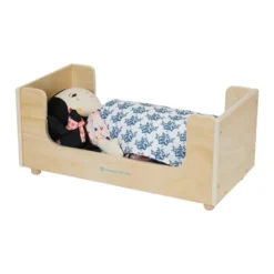Manhattan Toy Sleep Tight Wooden Play Sleigh Bed With Pillow And Blanket For Dolls And Stuffed Animals -FUNKO Shop GUEST d0bc21ec 1664 41b9 b348 0da86dc7c5c4
