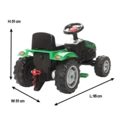 Pilsan Child Ride On Toy Tractor For Balance & Strength With Steering Wheel, Pedal, Horn, And Adjustable Backrest, For Kids 3 Years And Up 8 Pilsan Child Ride On Toy Tractor For Balance & Strength With Steering Wheel, Pedal, Horn, And Adjustable Backrest, For Kids 3 Years And Up -FUNKO Shop GUEST d1bfcc27 9e70 402d 876f bf0570df3bfe