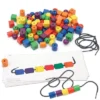 Learning Resources Beads And Pattern Card Set, 130 Piece Set, Ages 3+