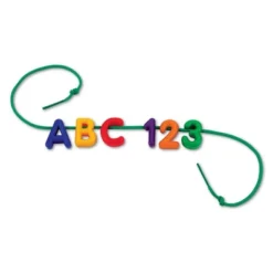 Learning Resources Uppercase Lacing Alphabet, Set Of 260