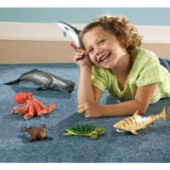 Learning Resources Jumbo Ocean Animals I Octopus, Whale, Shark, Sea Turtle, Seal, And Dolphin, 6 Animals -FUNKO Shop GUEST d65adeaa f2ab 476c 821c 289a604604b0