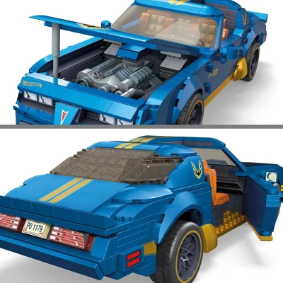 Mega Construx MEGA Hot Wheels '77 Pontiac Firebird Collectible Building Set (844 Pc) 3 Mega Construx MEGA Hot Wheels '77 Pontiac Firebird Collectible Building Set (844 Pc) - Image 3