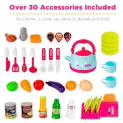 Best Choice Products Pretend Play Kitchen Toy Set For Kids With Water Vapor Teapot, 34 Accessories, Sounds -FUNKO Shop GUEST d777267f e543 4b45 807d 79e5c704eedb