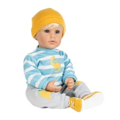 Adora Toddler Doll "Dino Boy" In Striped And Dino Print Top, Coordinating Dino Pants And Yellow Sneakers -FUNKO Shop GUEST d84a46ee 940c 423e 871d b0d6efe06683