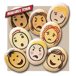 Yellow Door Jumbo Emotion Stone, Pack Of 8