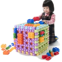 UNiPLAY Waffle Soft Blocks — Cube Puzzle Play For Cognitive And Sensory Development In Early Learning Education, Ages 3 Months And Up (6pc Set) -FUNKO Shop GUEST dc128eb4 b908 4ad1 8b33 e2201a41a911