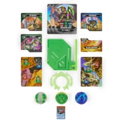 Bakugan Special Attack Ventri With Octogan And Trox Starter Pack Figures