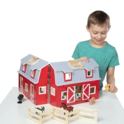 Melissa & Doug Fold And Go Wooden Barn Play Set -FUNKO Shop GUEST df8ca63d 5aee 4bc6 8eaa d13a8af23fb2