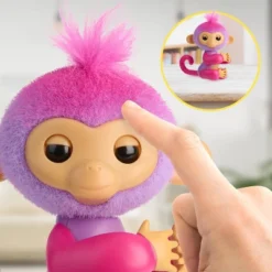 Fingerlings 2023 NEW Interactive Baby Monkey Reacts To Touch 70+ Sounds & Reactions Charlie Purple -FUNKO Shop GUEST dfed818b cd6f 4a21 964d 8573a7d1c0dc