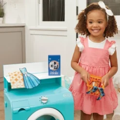 Little Tikes Retro ‘50s Inspired Washer Dryer Realistic Pretend Play Laundry Washing Machine Appliance -FUNKO Shop GUEST e07936aa 4292 4662 85c4 1f06e86082ea
